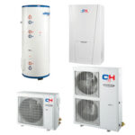 Тепловий насос для обігріву / охолодження + ГВП серії UNITHERM 2 SPLIT R410A CH-HP16SINK2