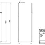 Тепловий насос для обігріву/охолодження + ГВП серії UNITHERM 3 ALL-IN-ONE R32 (2Stage Compressor, WiFi модуль, цветной