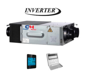 Припливно-витяжні установки з рекуперацією (з автоматикою) DC Inverter CH-HRV20KDC
